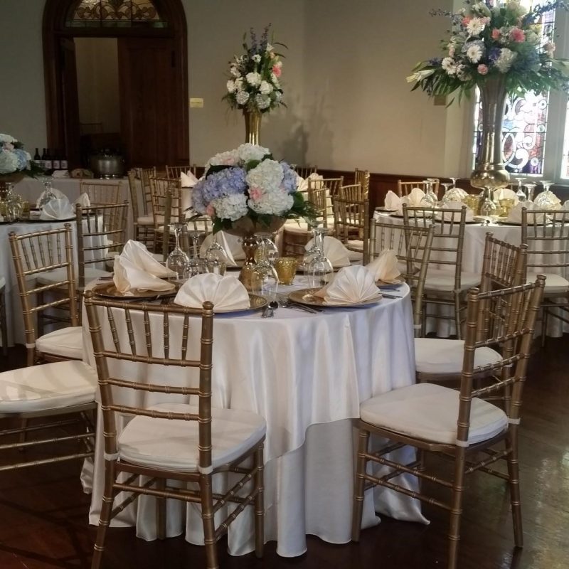 gold chiavari